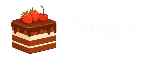 Bolos de Vitrine — Por Chef Alex